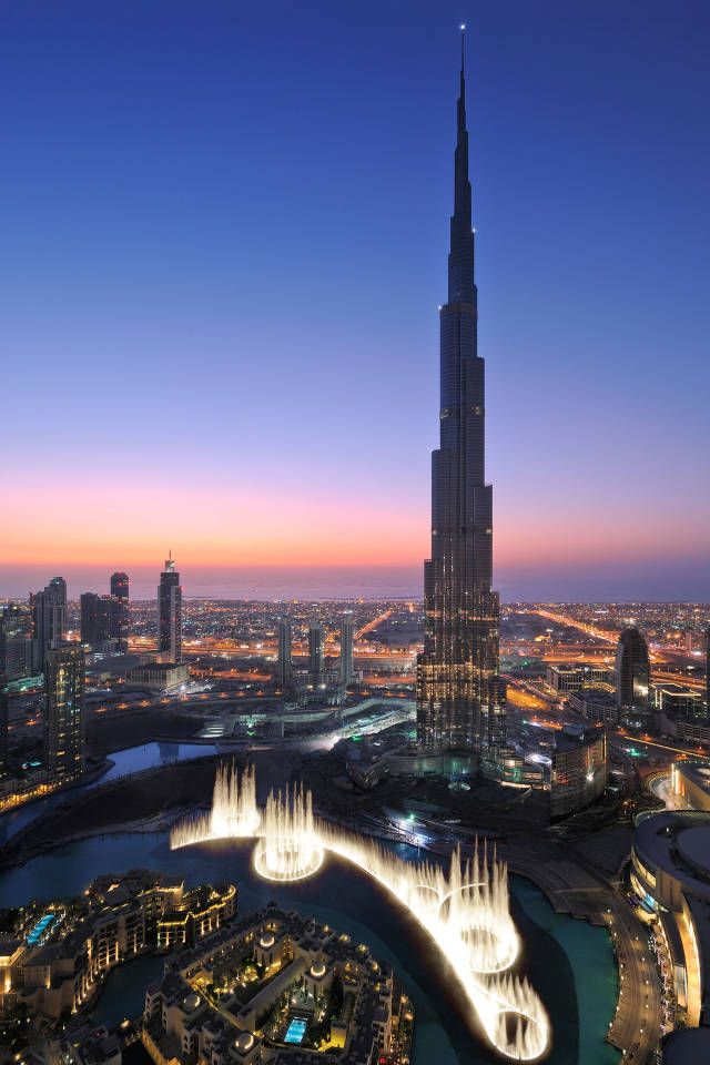The Burj Khalifa - Image from Harpers Bazaar.