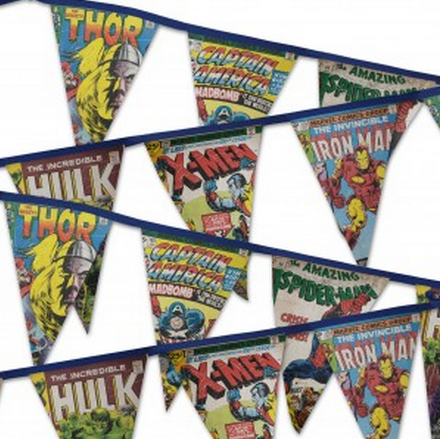 Marvellous Marvel Bunting - £10